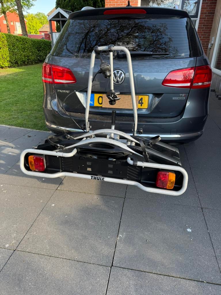 Thule Euroway fietsendrager, Ophalen, Gebruikt, Brede banden, 2 fietsen