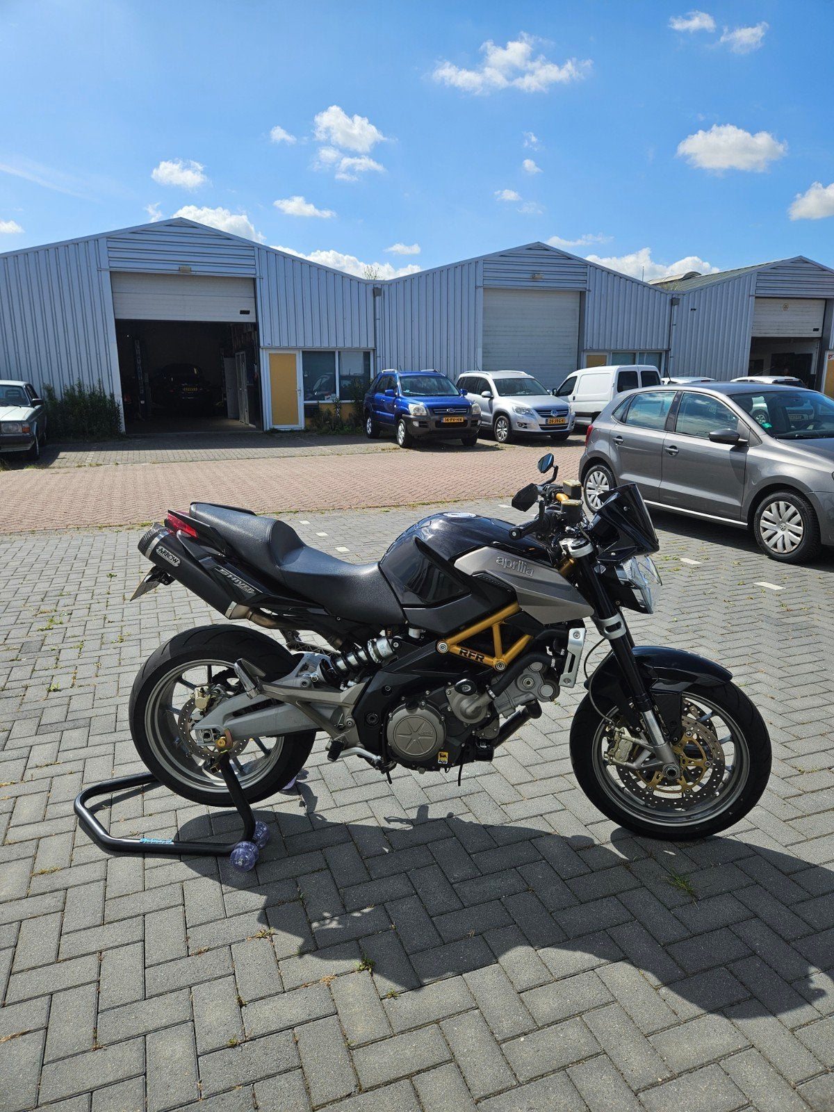 Aprilia shiver 750 A2/35Kw, 750 cc, 2 cilinders, Occasion, Particulier