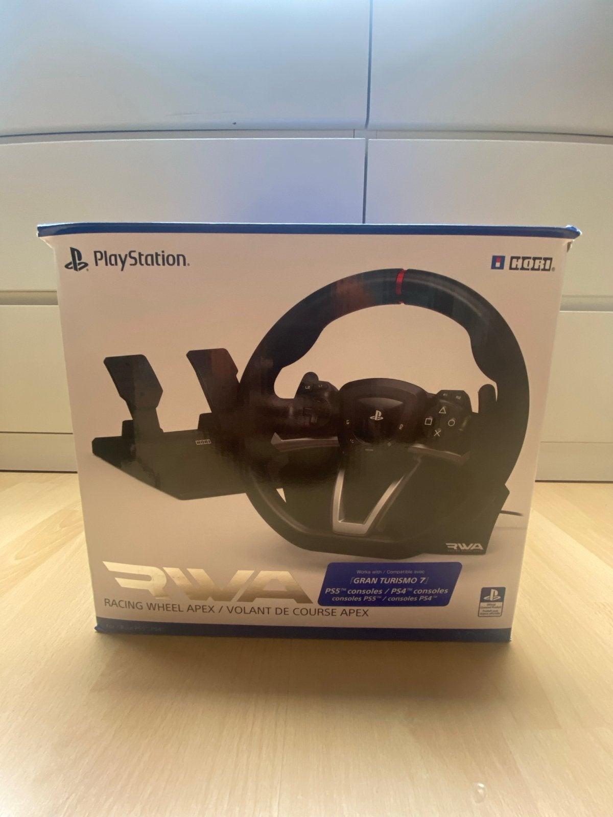 Hori Racing Wheel Apex voor PS5, PS4 en PC, Spelcomputers en Games, Spelcomputers | Sony PlayStation Consoles | Accessoires, Ophalen
