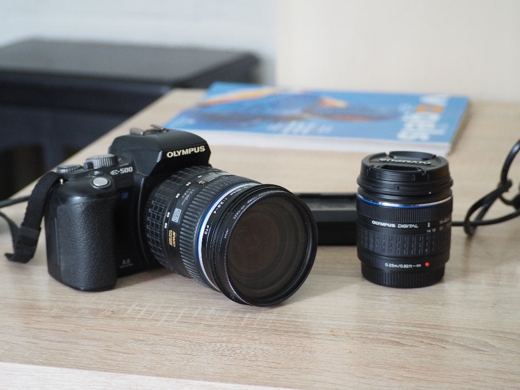 Olympus E500, Geheugenkaart, Gebruikt, Spiegelreflex, Ophalen of Verzenden
