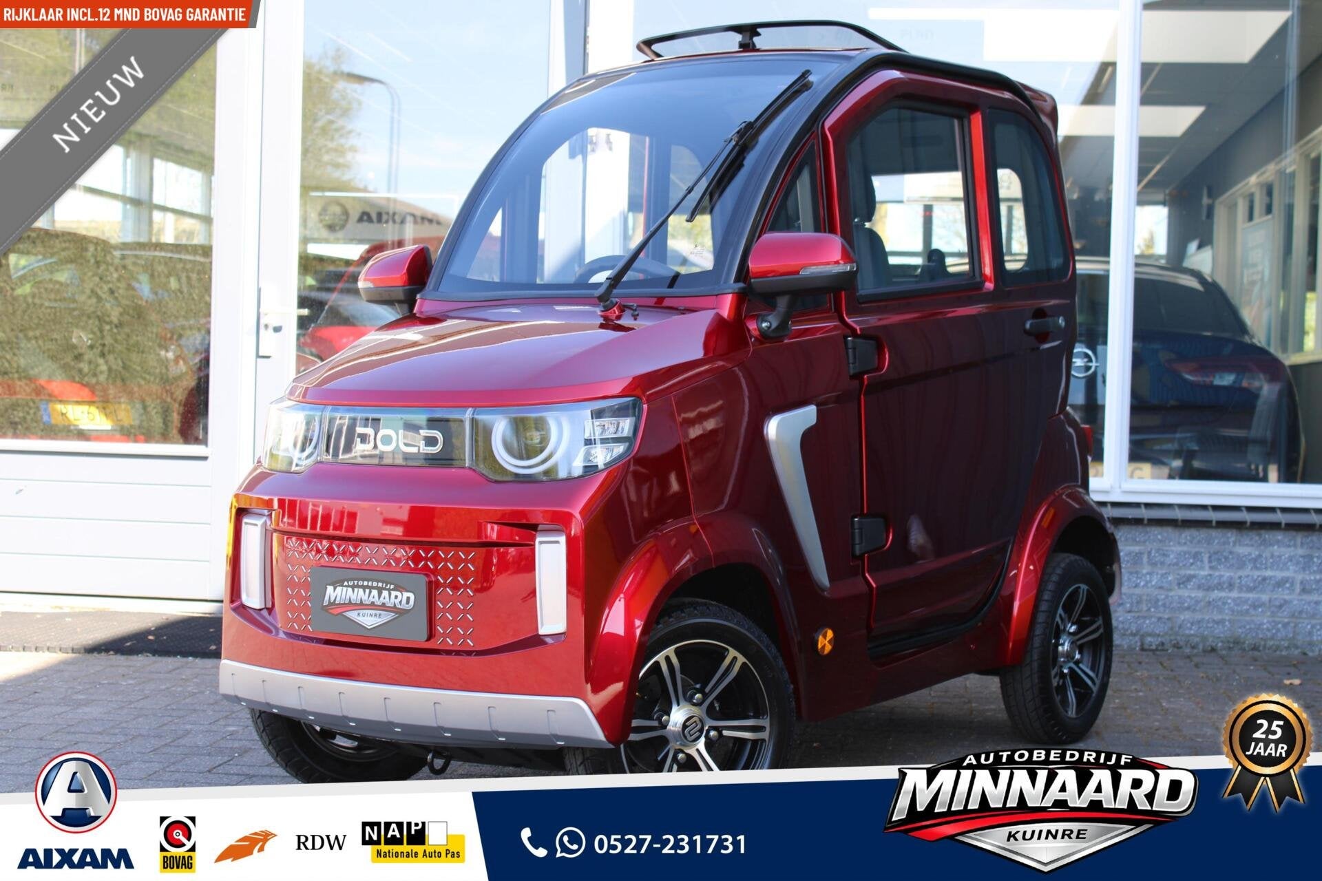 Bold Cura 120 Ah Géén rijbewijs nodig||100% elektrisch|LED, Gebruikt, Overige merken
