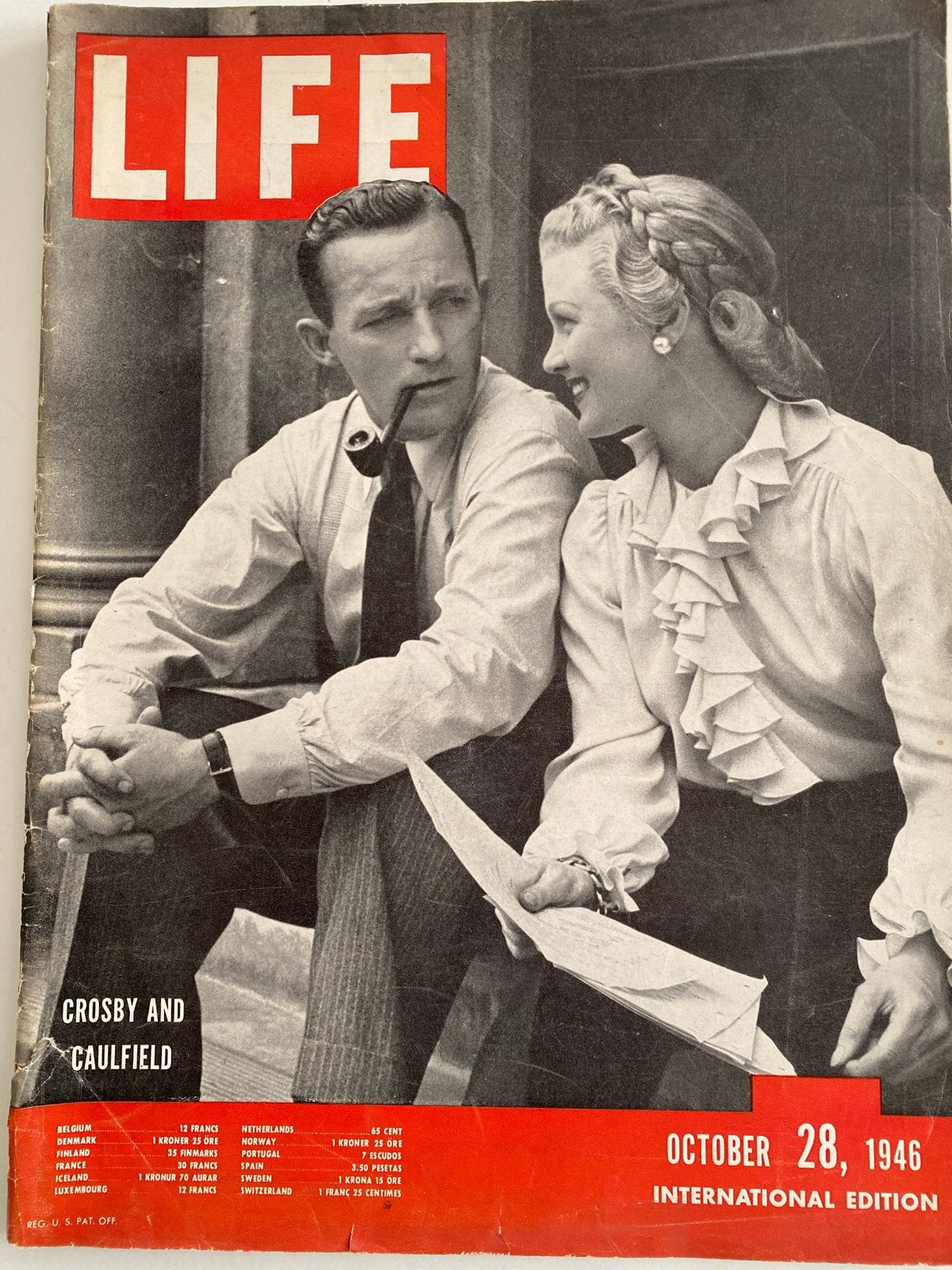 LIFE International Magazine - 28 oktober 1946, Boeken, Tijdschriften en Kranten, Ophalen of Verzenden, Gelezen, Overige typen