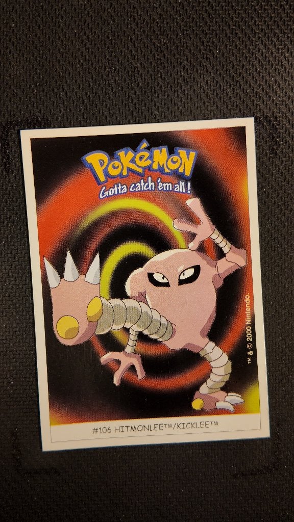hitmonlee 106 dunkin boomer | Pokemon kaart, Ophalen, Zo goed als nieuw, Losse kaart