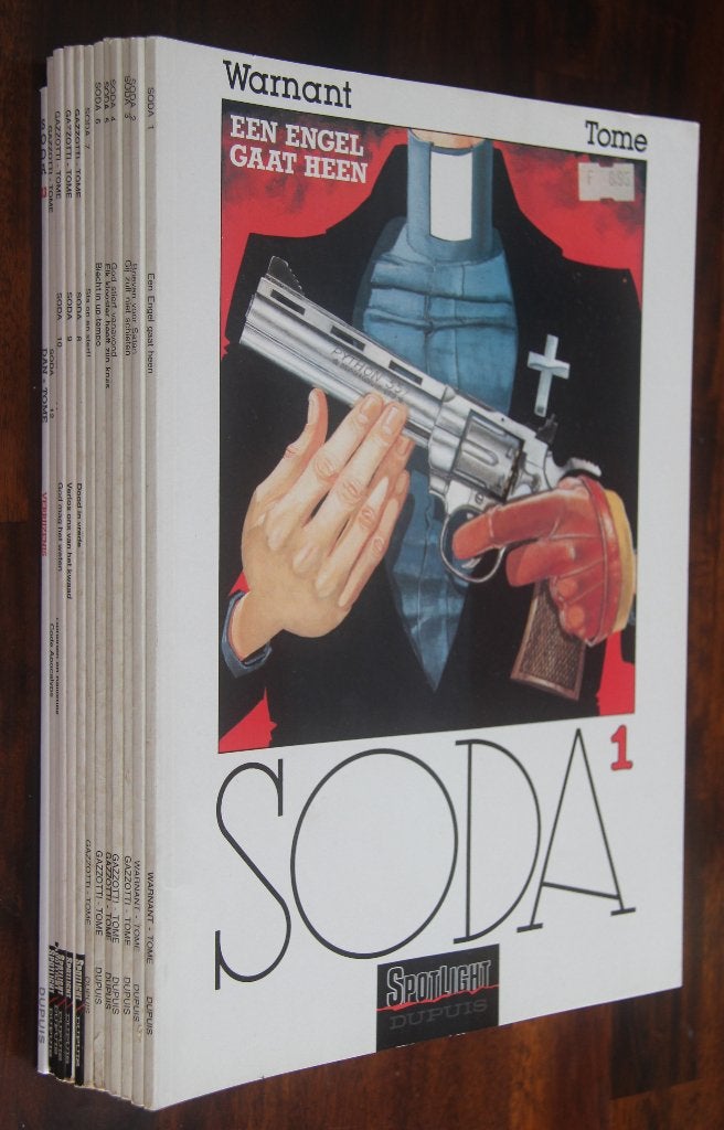 SODA mooie serie 1 t/m 13 in een prima staat, Meerdere stripboeken, Ophalen of Verzenden, Gelezen