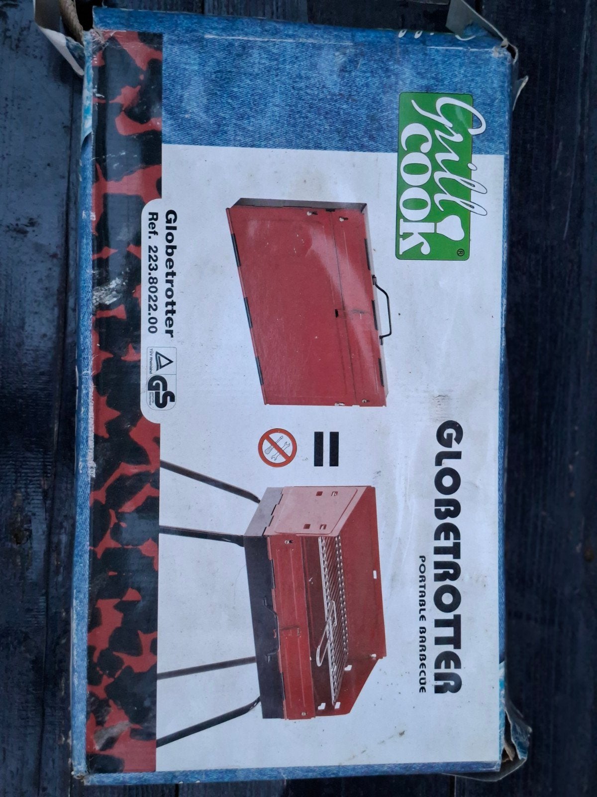 Draagbare BBQ Grill Cook Globetrotter - Nieuw in doos, Ophalen, Nieuw, Grill Cook
