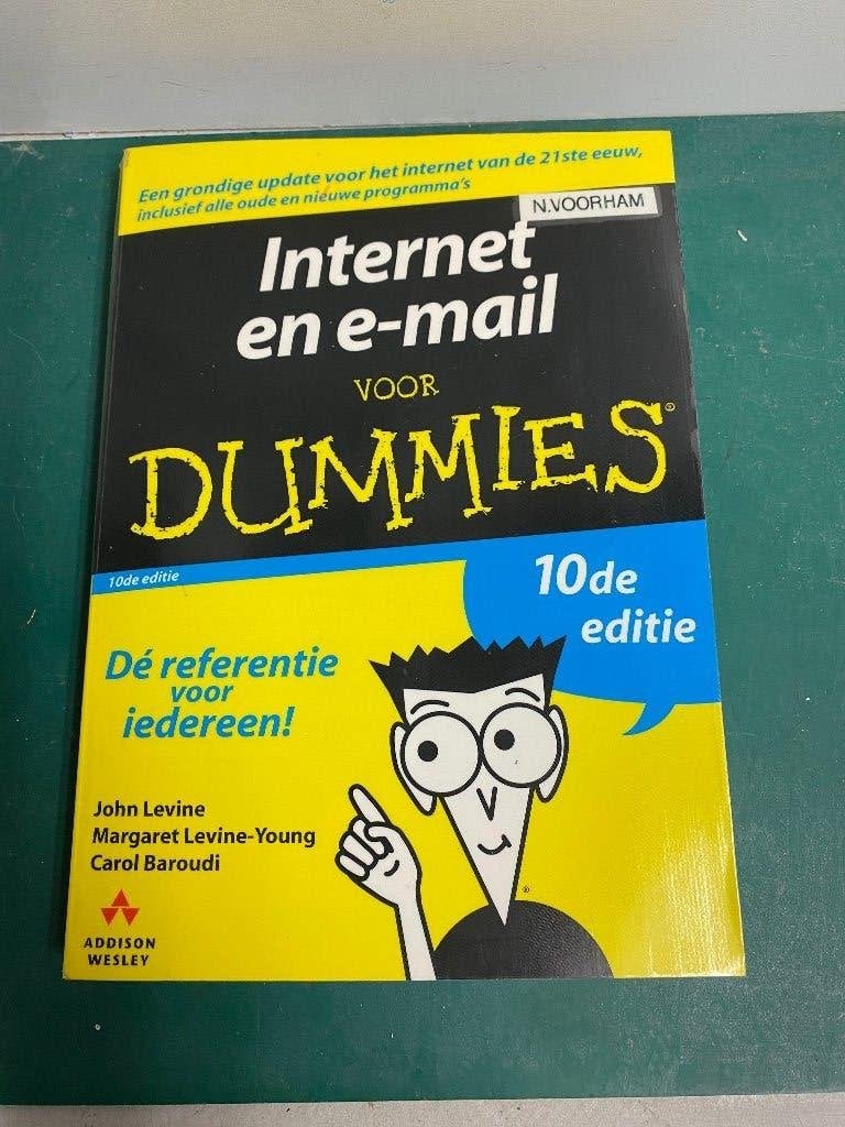 Internet en e-mail voor Dummies - 10e editie, Boeken, Ophalen of Verzenden, Zo goed als nieuw, Internet of Webdesign, John Levine, Margaret Levine Young, Carol Baroudi