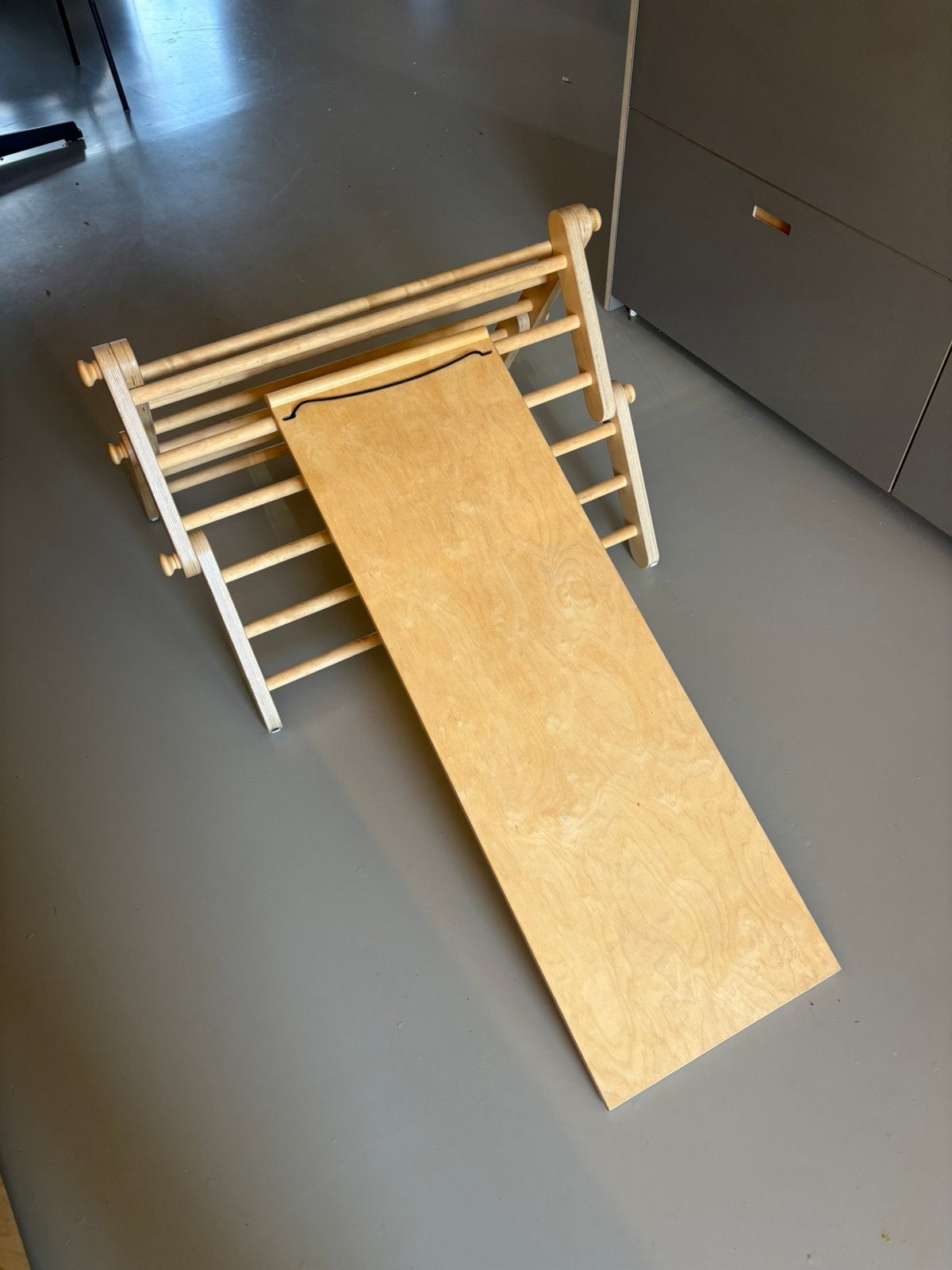 Ette Tete klimrek mopitri met glijbaan - pikler / montessori, Ophalen, Gebruikt