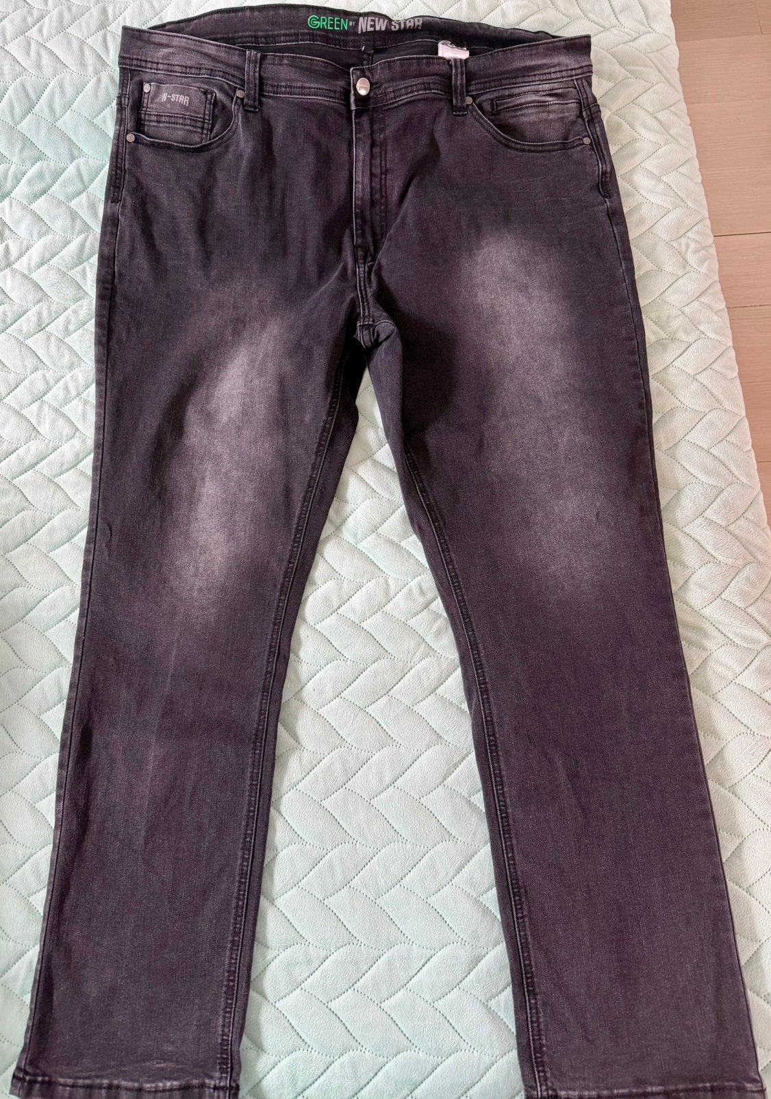 New Star Jeans Slim Black Denim - W42/L32 - nieuw, Zwart, New Star Jeans, Nieuw, Ophalen of Verzenden