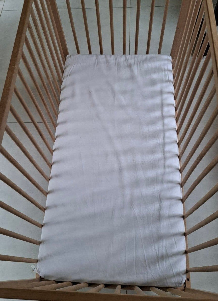 Ikea Sniglar babybedje 60 x 120 cm, beuken, Ophalen, Zo goed als nieuw, Minder dan 140 cm, Minder dan 70 cm