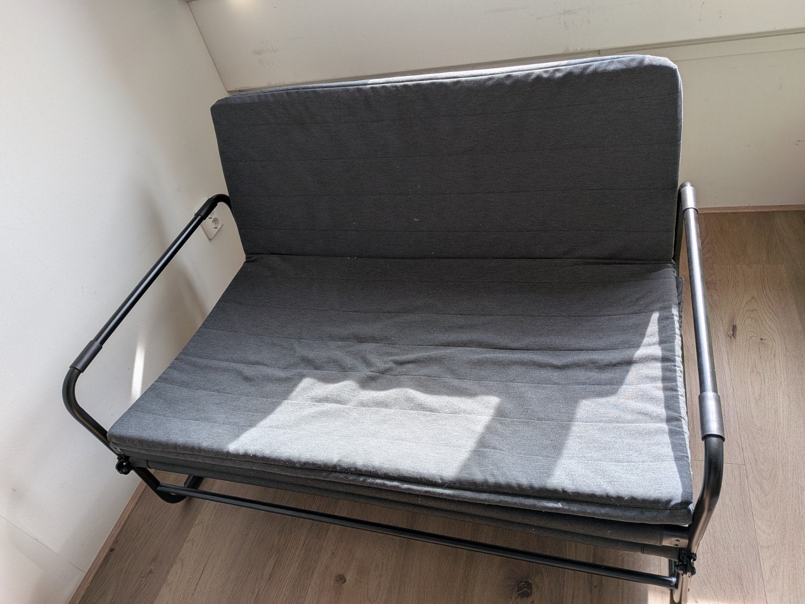 IKEA HAMMARN slaapbank - Zeer goede staat, Ophalen, Tweepersoons, Zo goed als nieuw, 120 cm