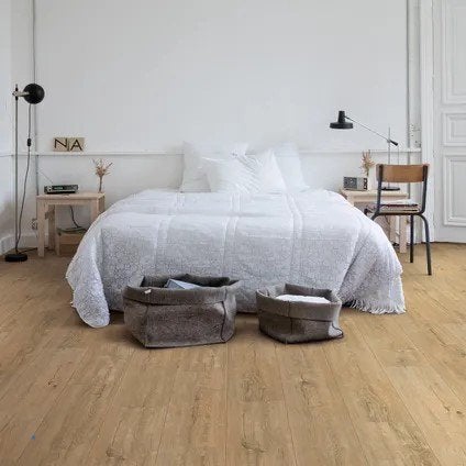 Laminaat Quickstep Mono Mon 919 Lugano eik natuur (40), Ophalen, Bruin, 75 m² of meer, Nieuw