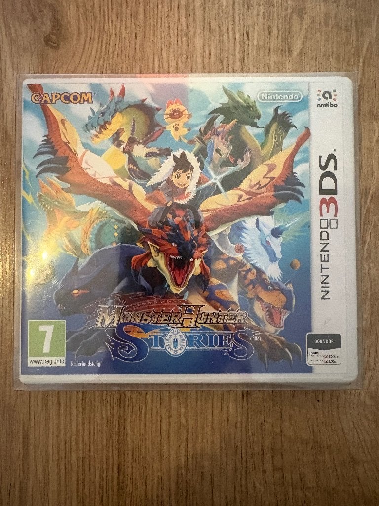 Monster Hunter Stories Nintendo 3DS Compleet CIB, 1 speler, Ophalen of Verzenden, Zo goed als nieuw, Role Playing Game (Rpg)