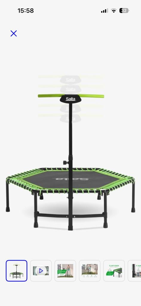 NIEUWE salta fitness trampoline., Ophalen, Nieuw