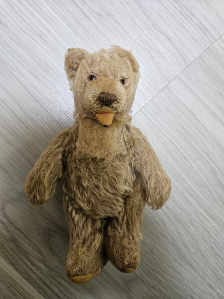 Oud Steiff Beertje klein 18 cm, Antiek en Kunst, Antiek | Speelgoed, Ophalen of Verzenden