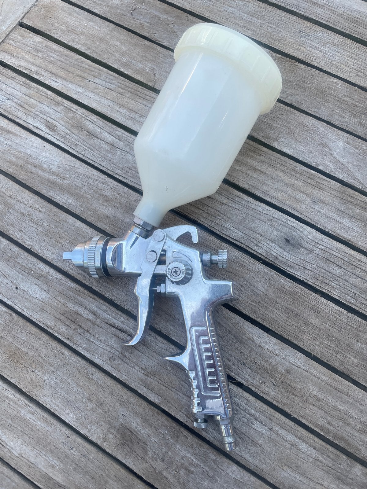 Verfspuitpistool met bovenbeker, Ophalen, Gebruikt, Verfspuit of Verfpomp