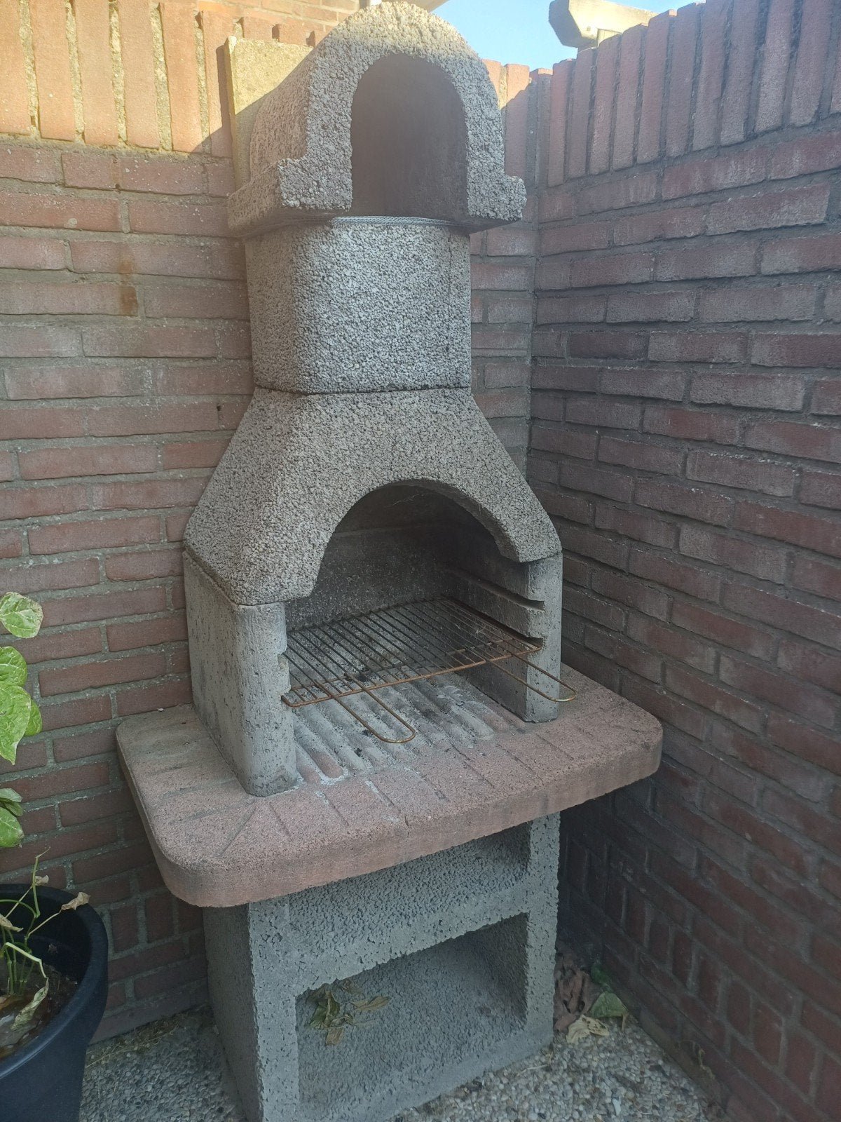 Stenen bbq, Ophalen, Gebruikt