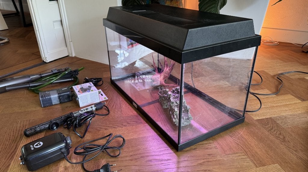 Juwel tropisch Aquarium 60L met toebehoren, Ophalen, Gebruikt, Leeg aquarium, Verwarming