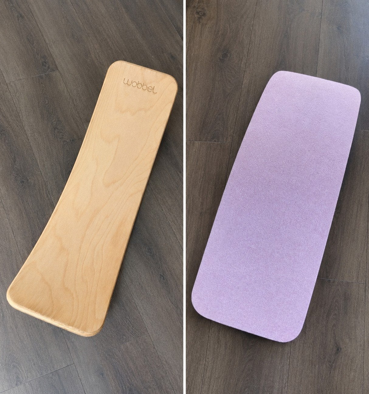 Originele Wobbel plank 90x30cm met vilt