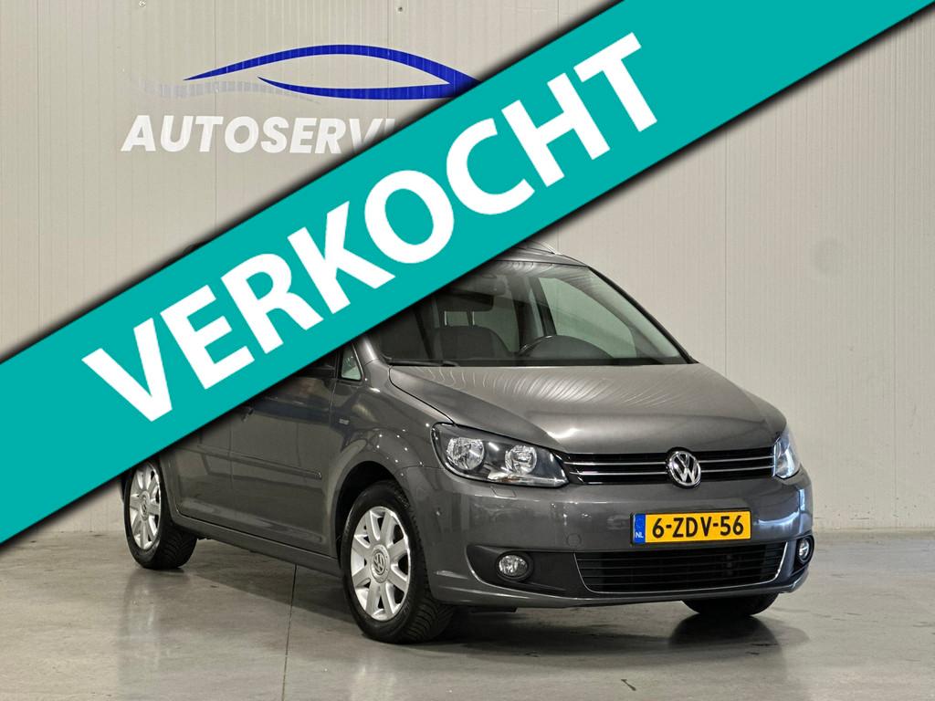 Volkswagen Touran 1.6 TDI Comfortline BlueMotion 7persoons L, Auto's, Voorwielaandrijving, Euro 5, Gebruikt, Zwart