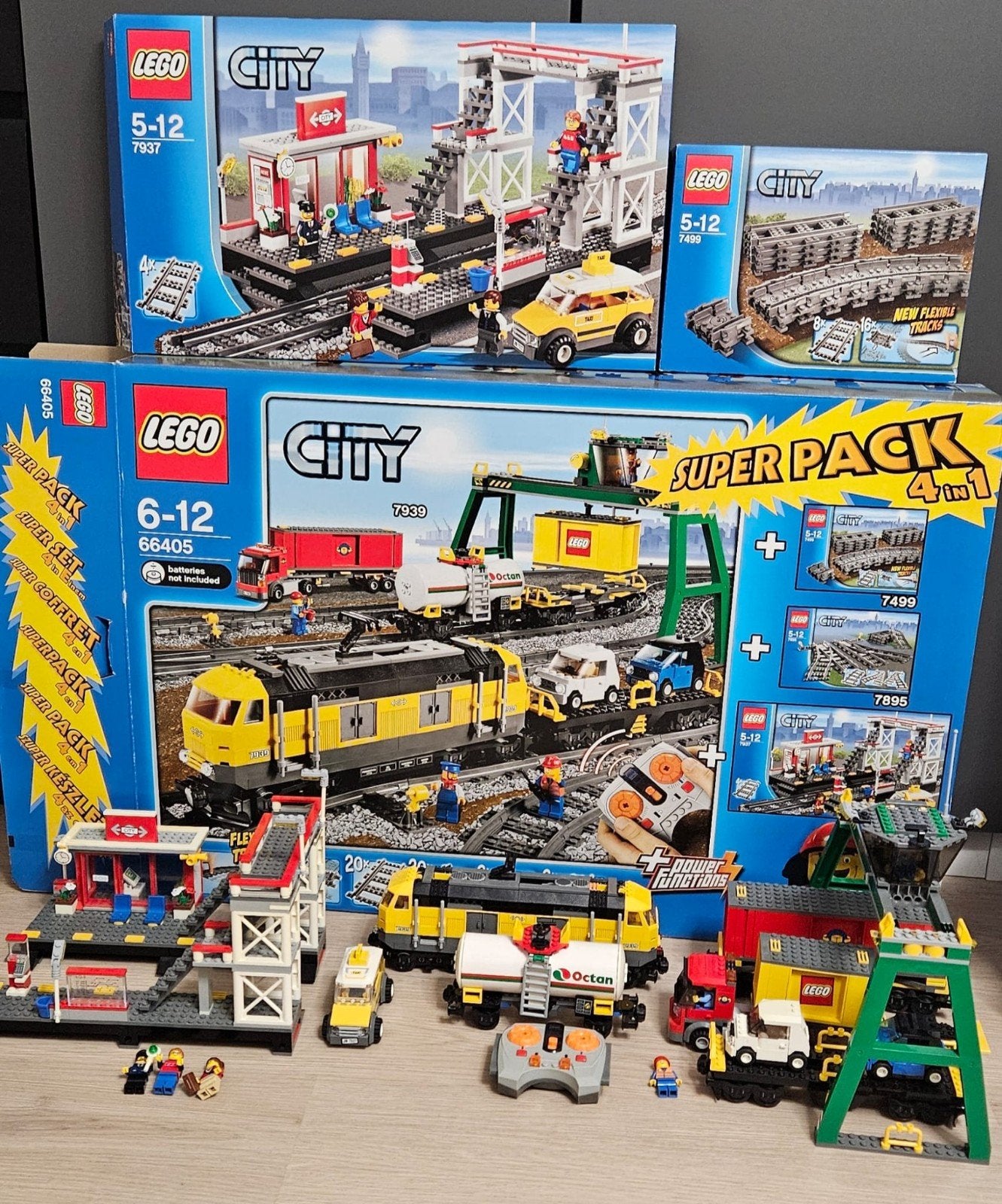 Lego City Bundle Pack RC Train set 66405, Ophalen, City, Inclusief extra onderdelen, Lego