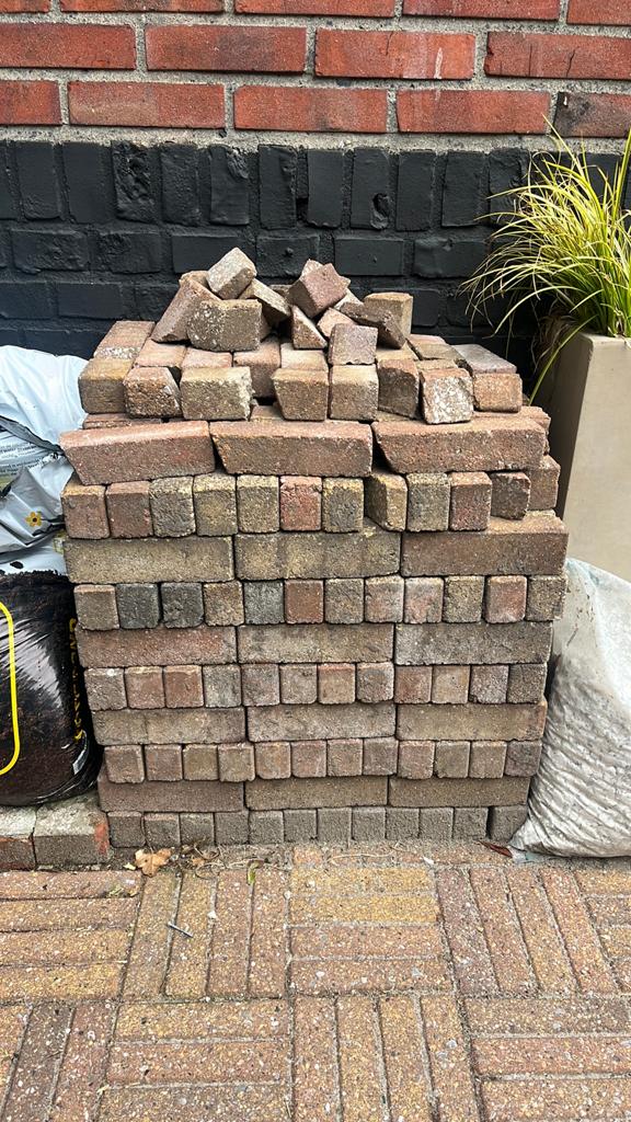 Gratis afhalen, Tuin en Terras, Ophalen, Gebruikt, Beton, Klinkers