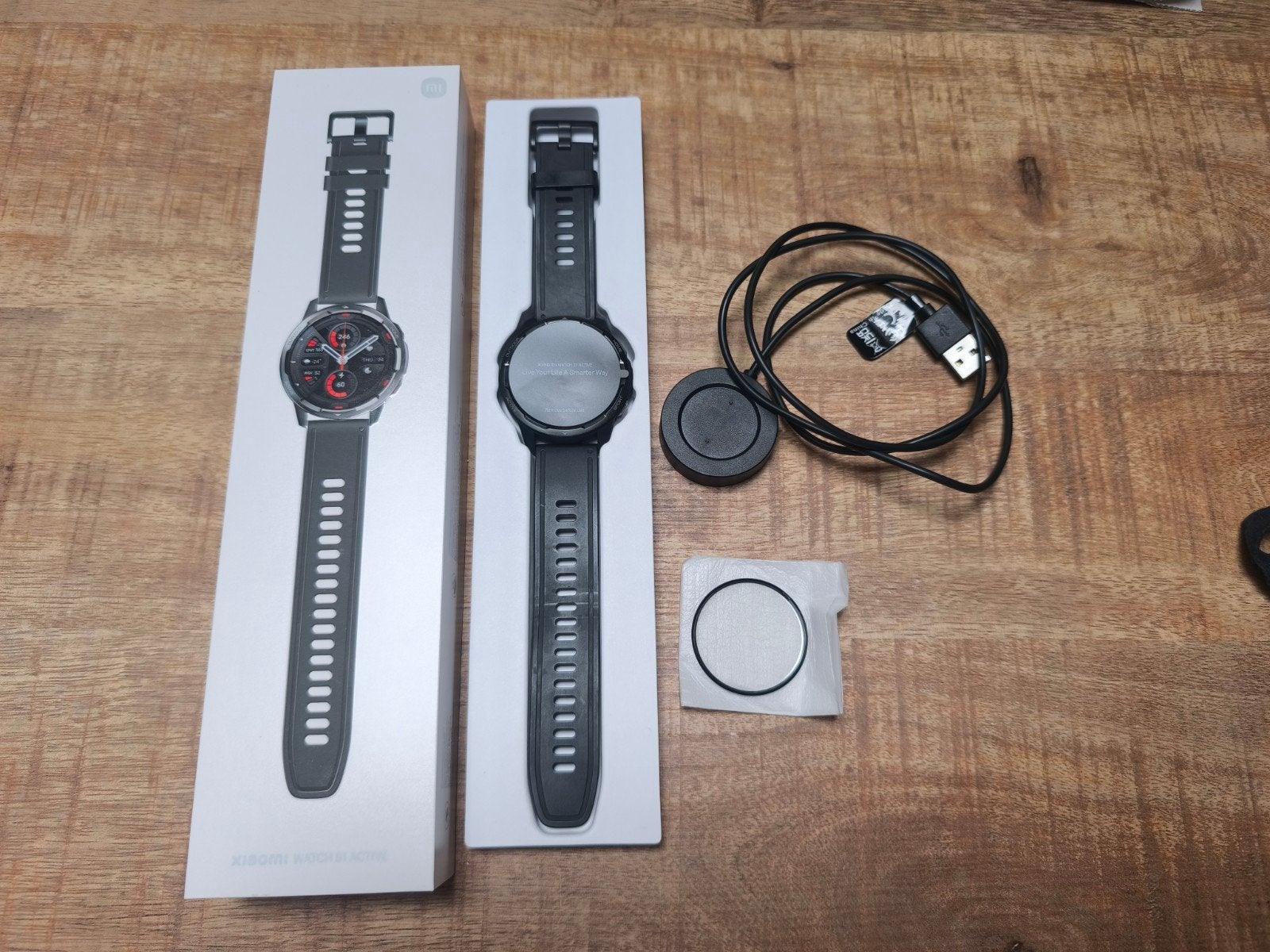 Xiaomi Mi Watch S1 active - Zo goed als nieuw, Xiaomi, Zwart, Ophalen of Verzenden, Zo goed als nieuw