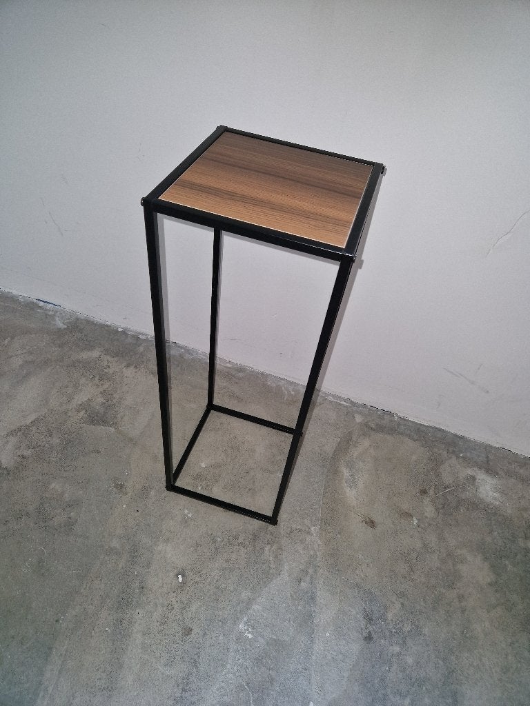 Plantenkrukje, Ophalen, Minder dan 55 cm, Metaal of Aluminium, Vierkant