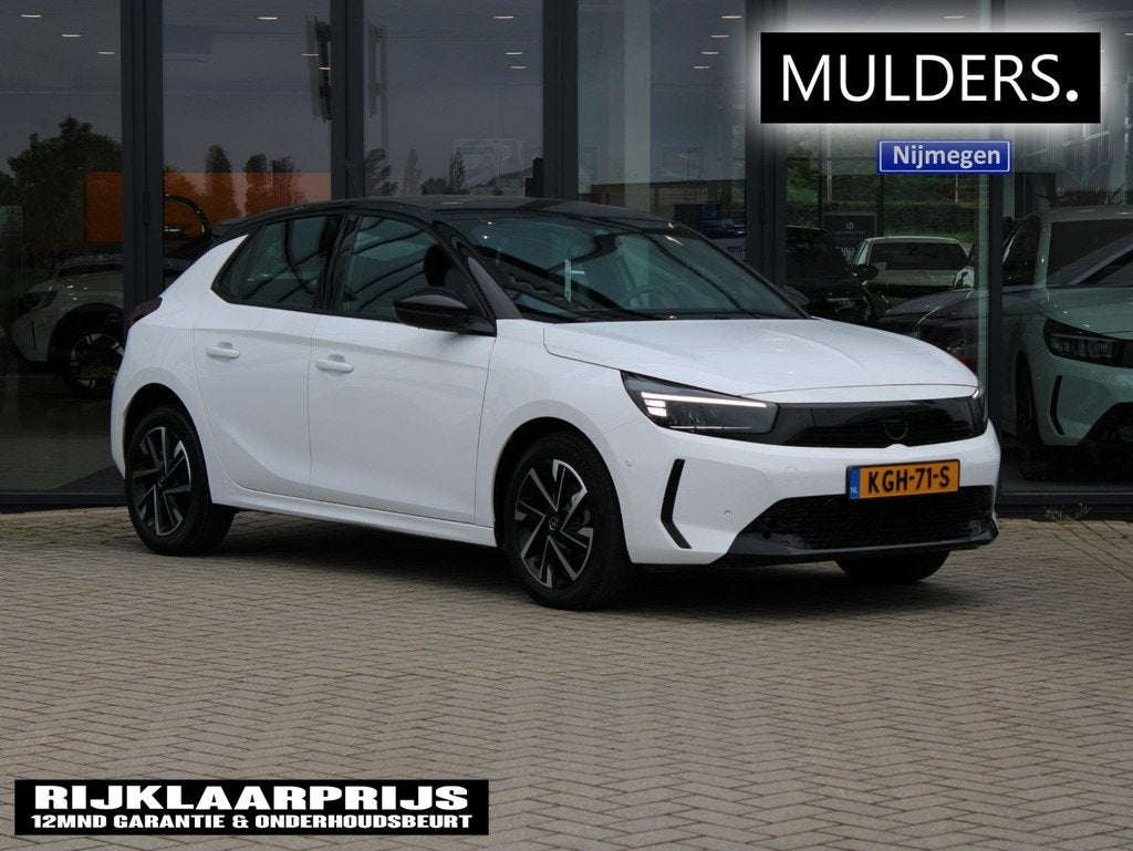 Opel Corsa 1.2 Turbo Hybrid GS | Camera / Carplay / Cruise, Auto's, Opel, 12 maanden, Stof, Gebruikt, Euro 6