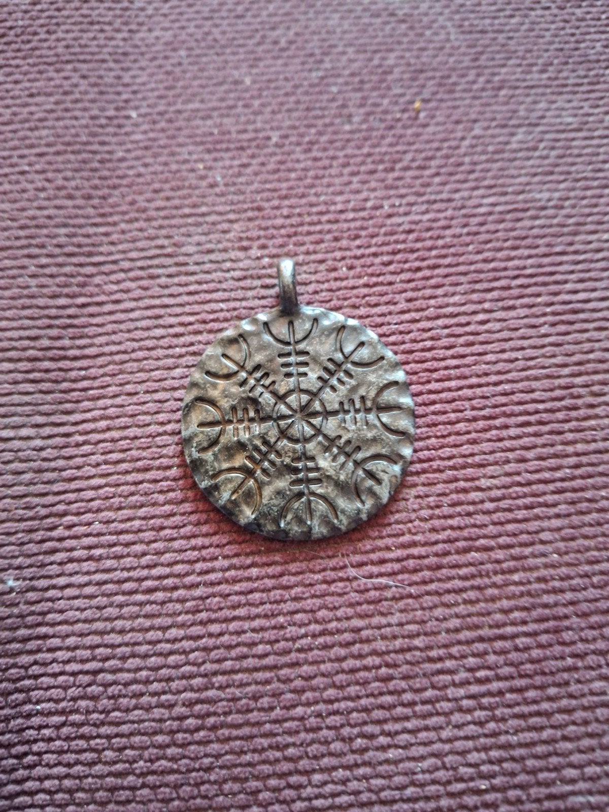 Mooie hanger viking, Ophalen of Verzenden, Zo goed als nieuw, Zilver