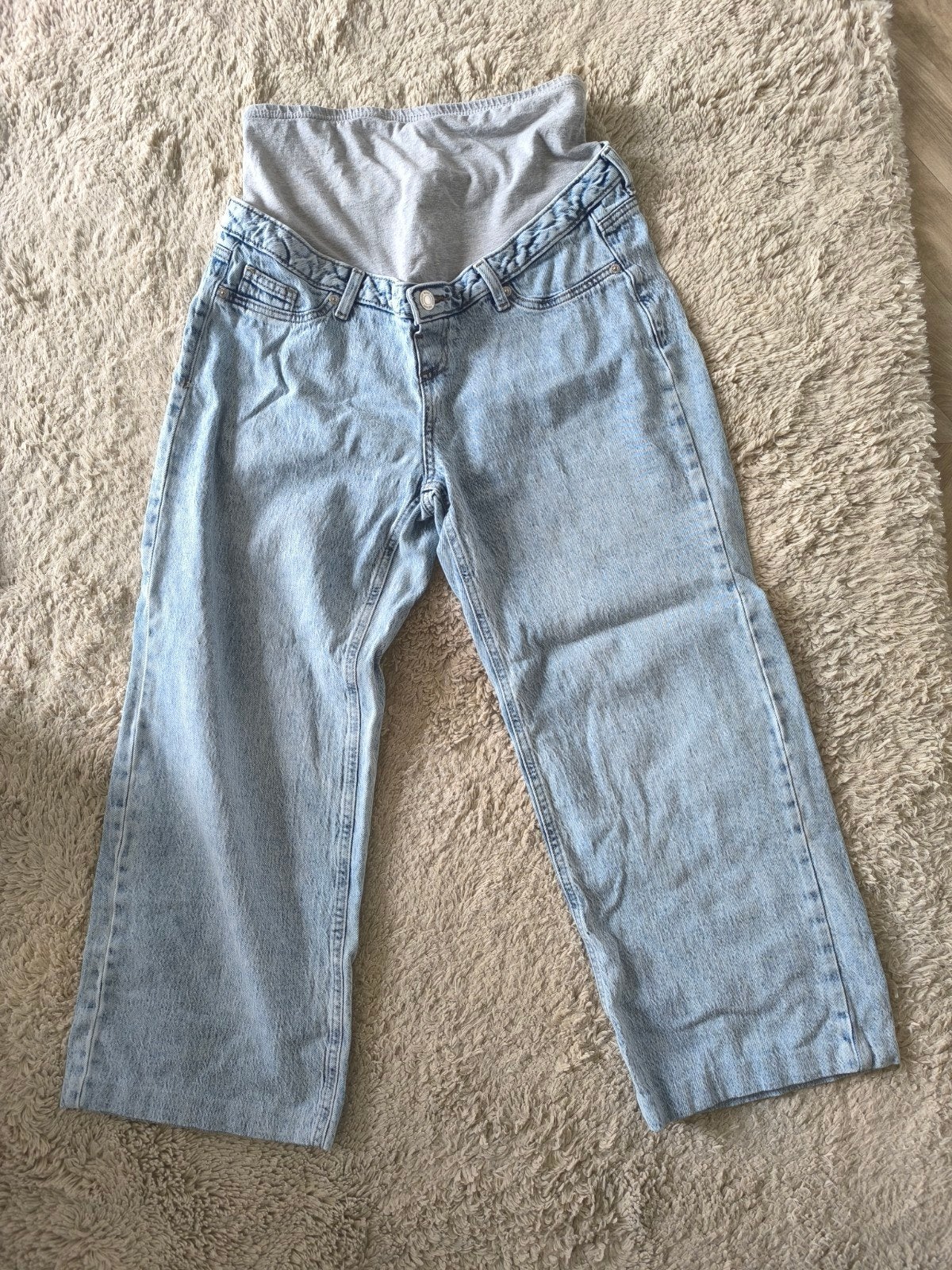 Comfortabele zwangerschapsjeans "Mamalicious", Kleding | Dames, Positiekleding, Ophalen, Blauw, Maat 42/44 (L), Onbekend