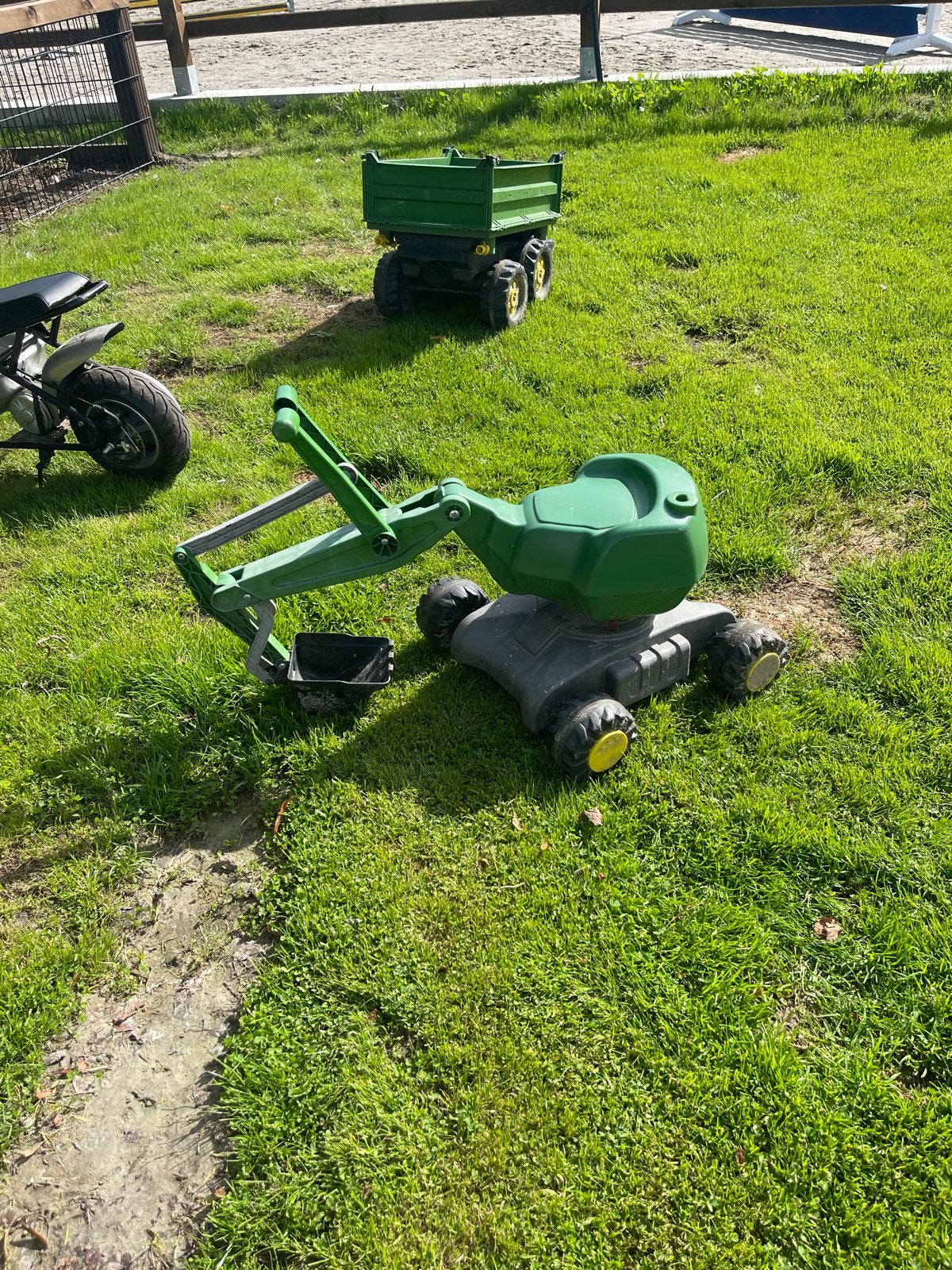 John Deere Kinder Kraan - Speelgoed Graafmachine, Ophalen, Gebruikt, Overige typen