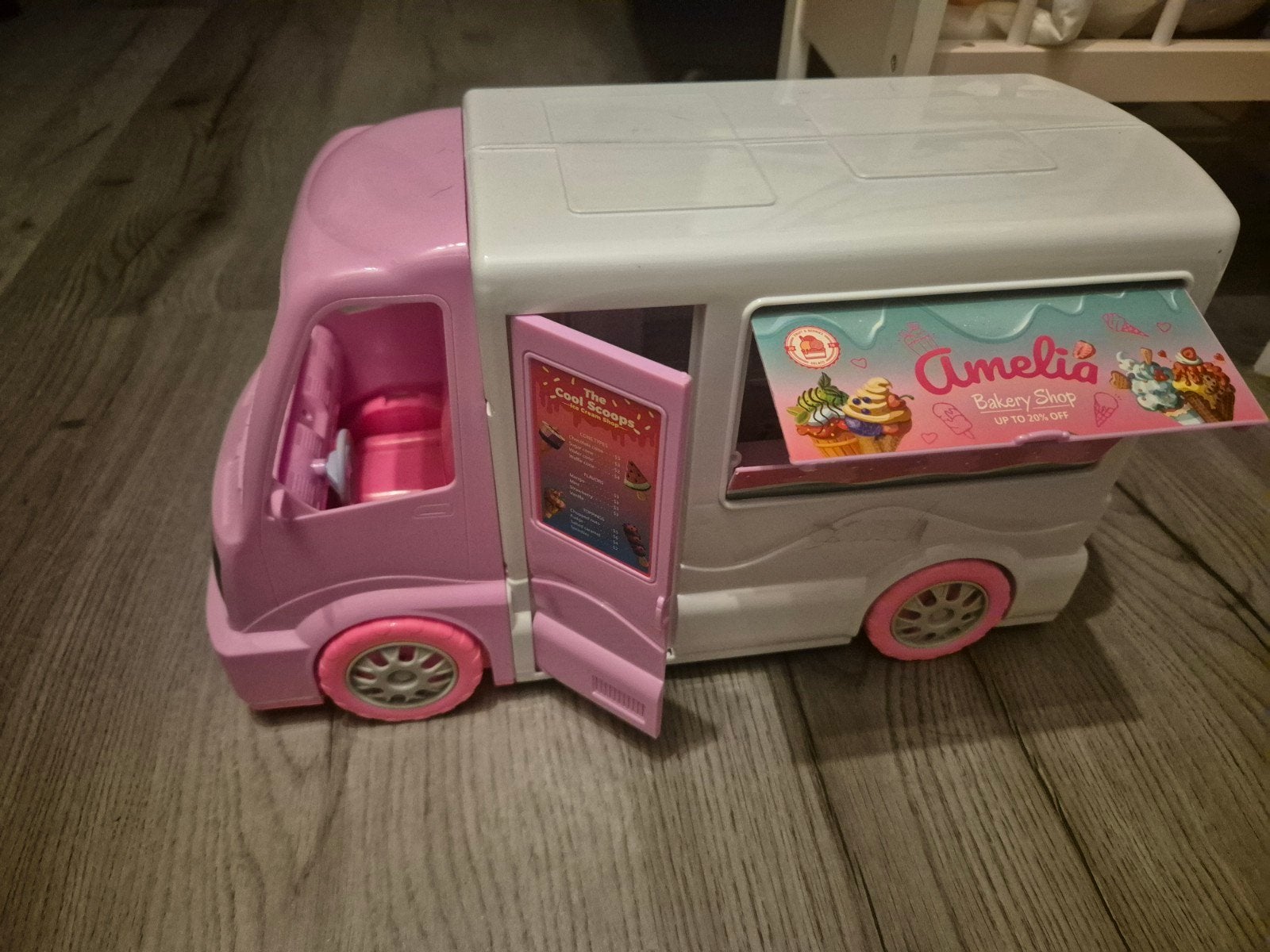 barbie camper, Ophalen, Gebruikt