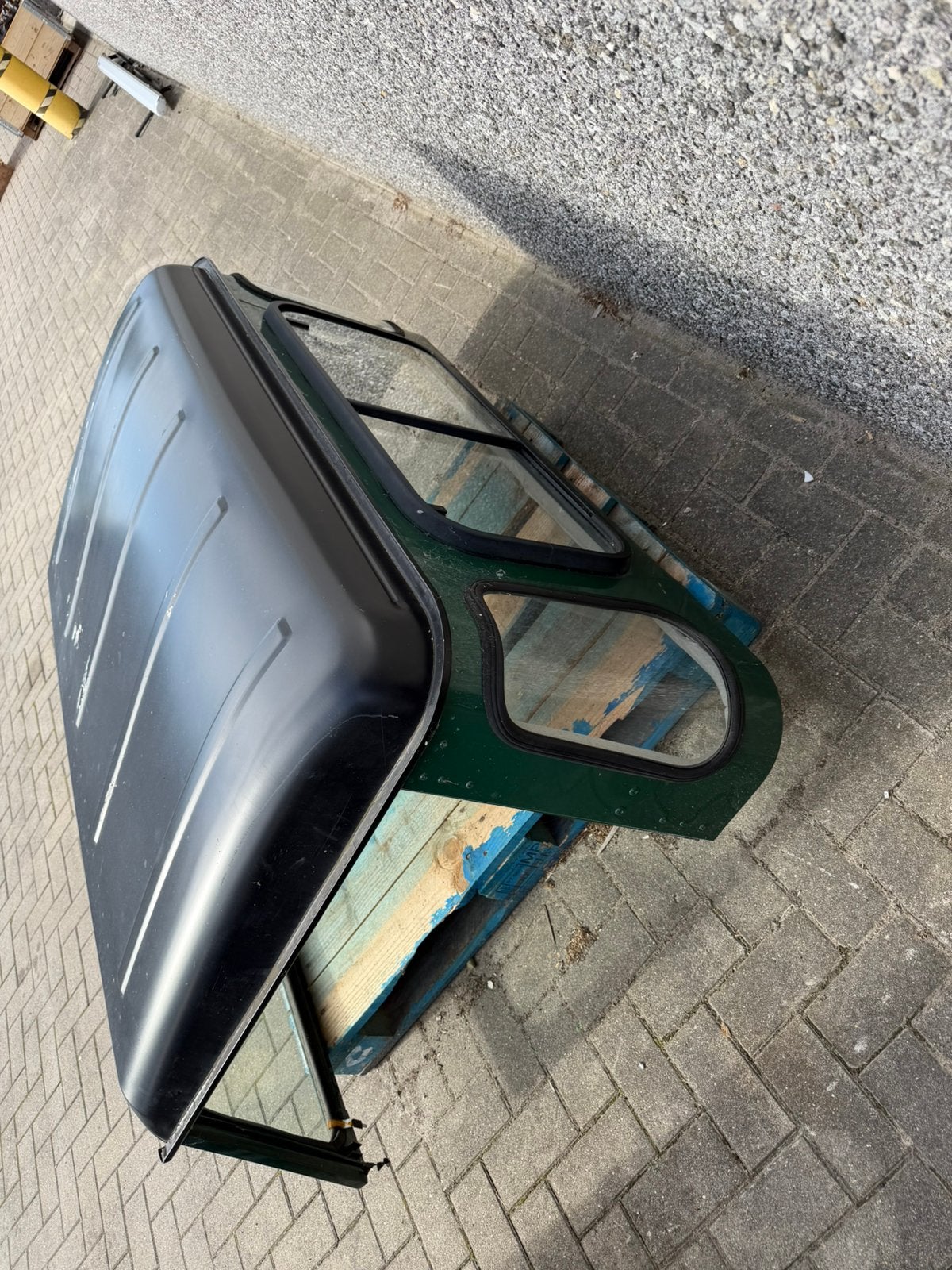 Land rover defender Tdci pickup dak / truckcab, Auto-onderdelen, Carrosserie en Plaatwerk, Ophalen, Achter, Land Rover, Spatbord