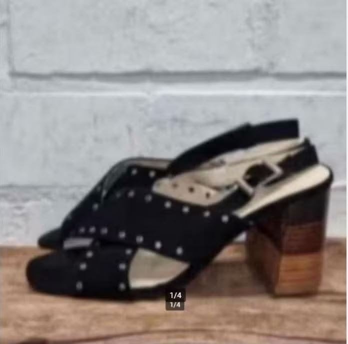 Marroqui Sanchez - Leren zwarte sandalen maat 37 -Nieuw, Zwart, Nieuw, Marroqui Sanchez, X