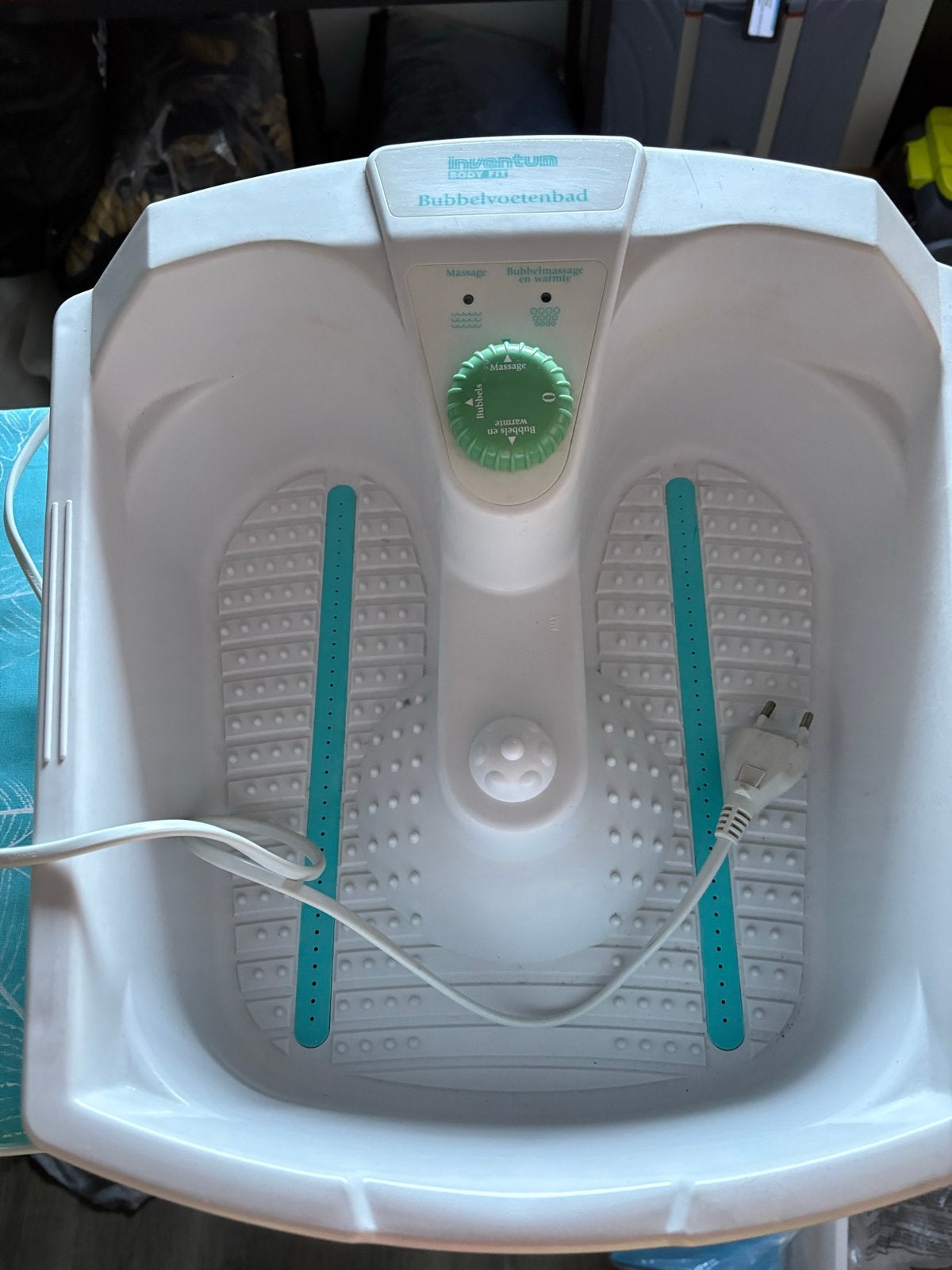 Voetenbad met massage- en bubbelfunctie, Ophalen, Gebruikt, Hand- en Voetverzorging