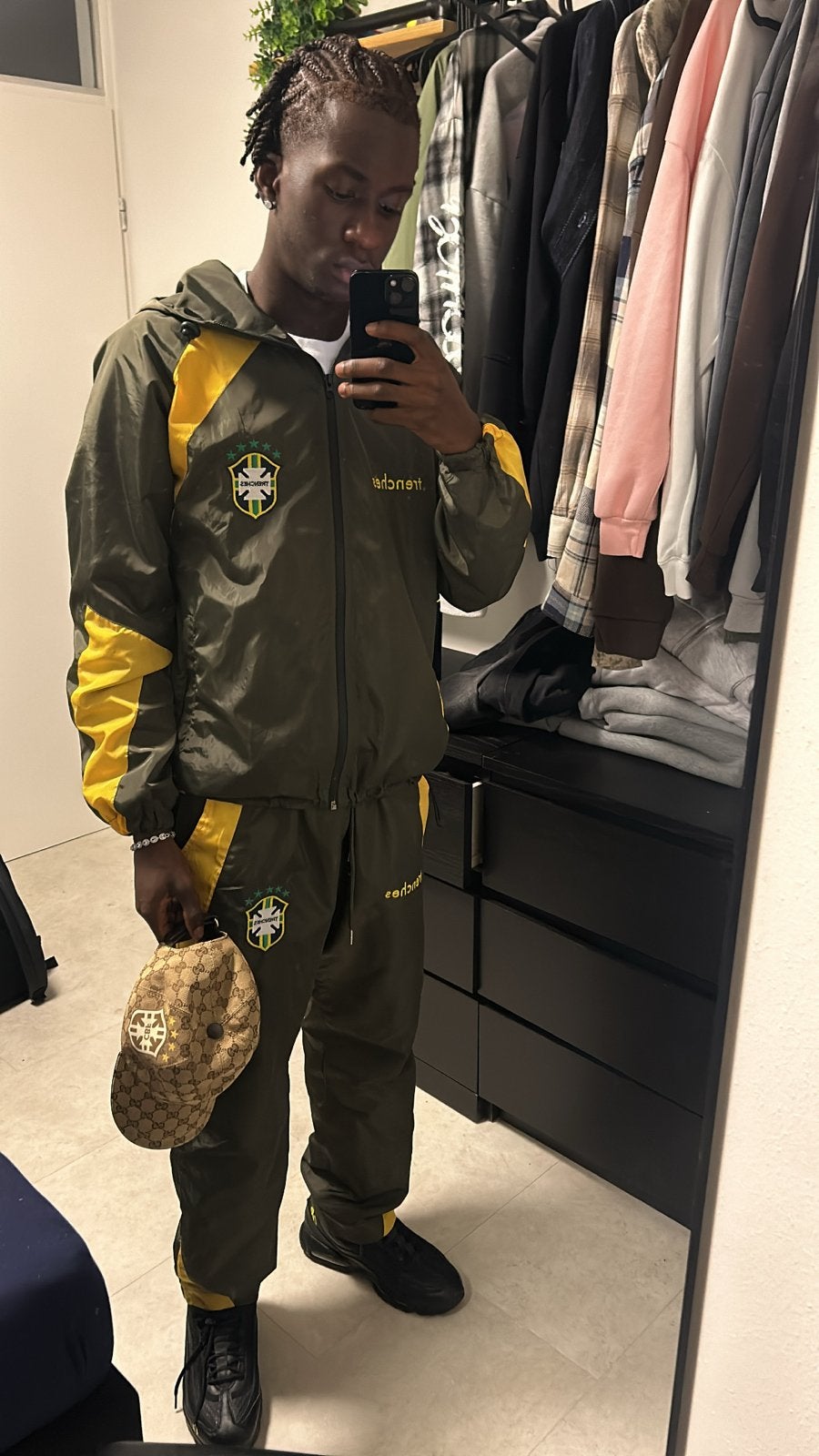 BRAZIL 90'S WC TRACKSUIT van Trenches maat m - Uitverkocht!, Ophalen of Verzenden, Zo goed als nieuw