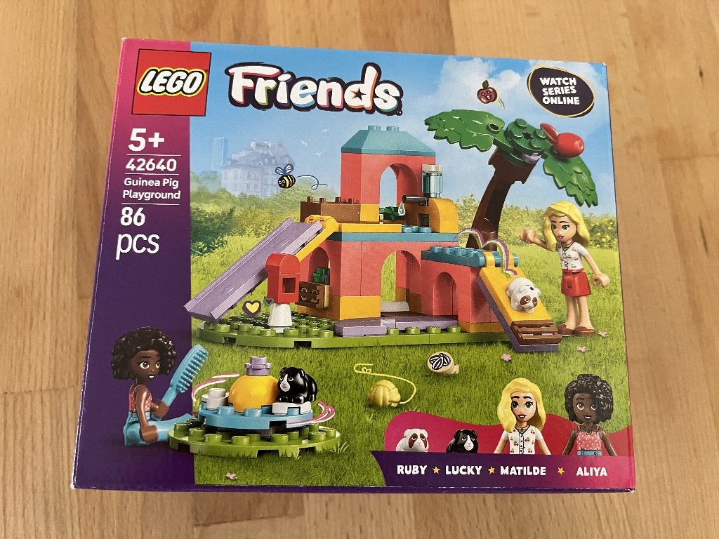 Lego Friends 42640 Guinea pig playground, cavia speeltuin, Lego, Friends, Ophalen of Verzenden, Zo goed als nieuw