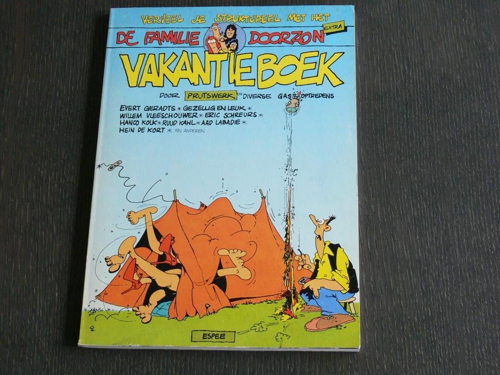 De familie Doorzon vakantieboek, Boeken, Stripboeken, Eén stripboek, Ophalen of Verzenden, Zo goed als nieuw
