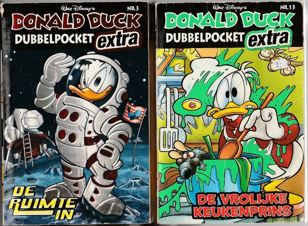 donald duck DUBBEL pockets, Meerdere stripboeken, Ophalen of Verzenden, Zo goed als nieuw