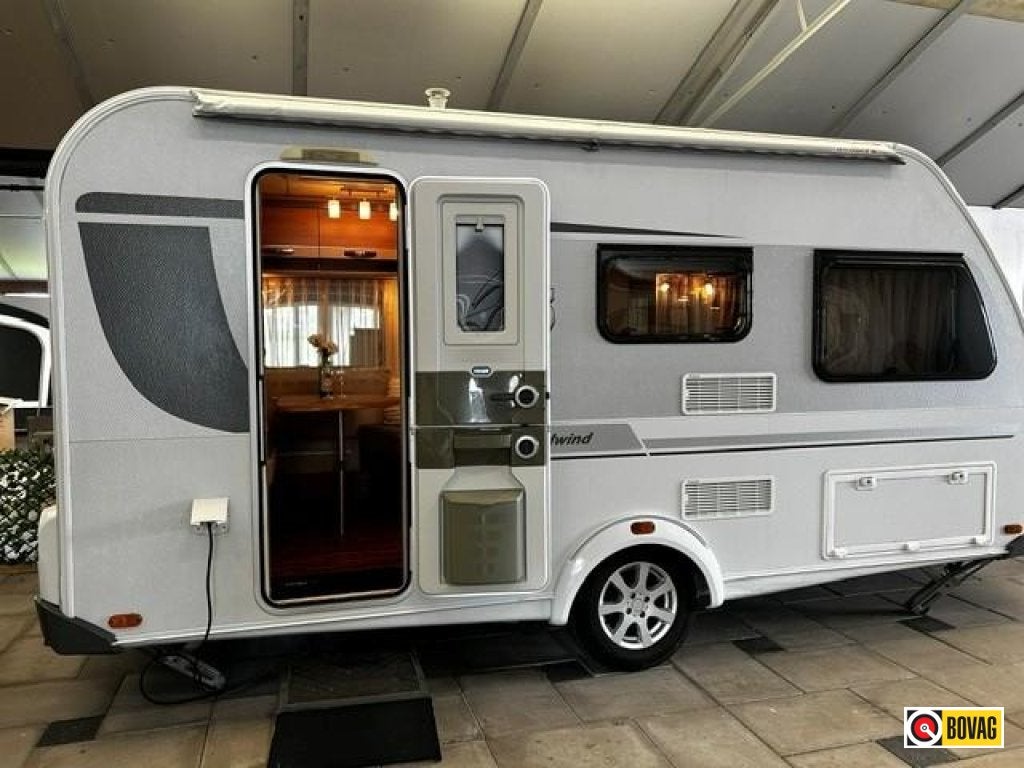 Knaus Sudwind 420 QD VERKOCHT, Bedrijf, Treinzit, 4 tot 5 meter, Tot en met 4