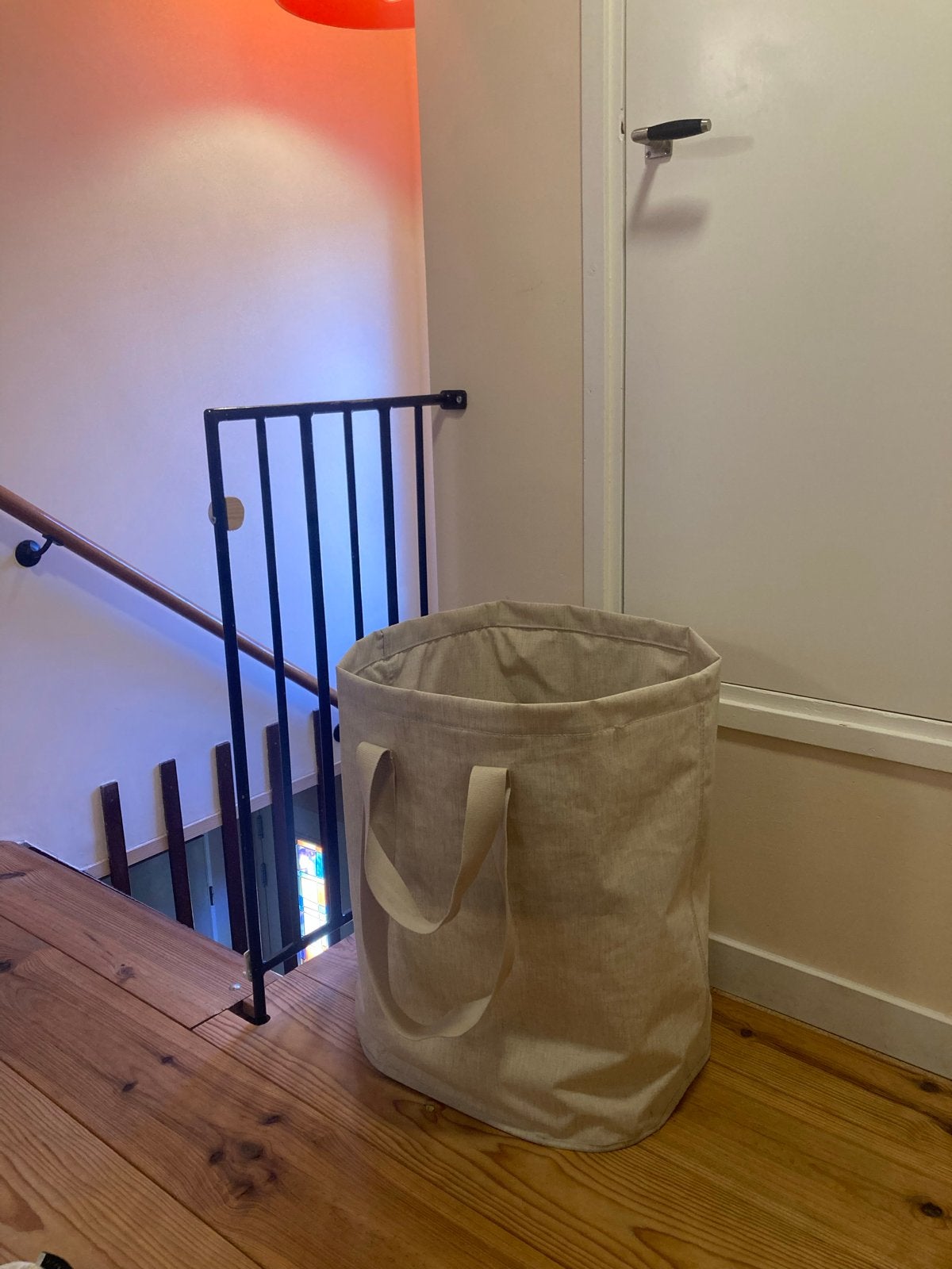2x IKEA PURPINGLE wasmand in perfecte staat, Ophalen of Verzenden, Zo goed als nieuw, Beige, Textiel