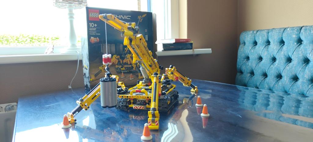 Lego technic compacte rupskraan, Ophalen of Verzenden, Zo goed als nieuw