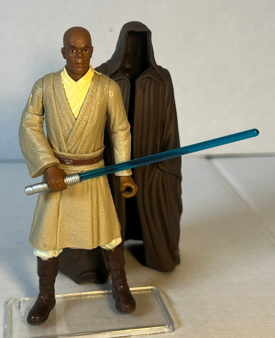 Star Wars Mace Windu actiefiguur (1999), Ophalen of Verzenden, Actiefiguurtje