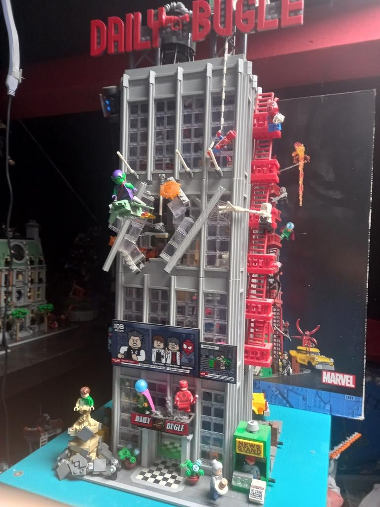 LEGO Daily Bugle 76178 - Spider-Man Marvel, Ophalen, Zo goed als nieuw, Overige merken