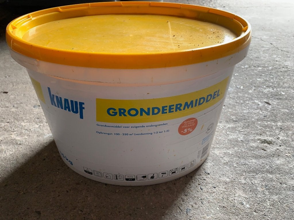 Knauff Gronddeermiddel Nieuw., Overige materialen, Nieuw, 15 m² of meer, Ophalen