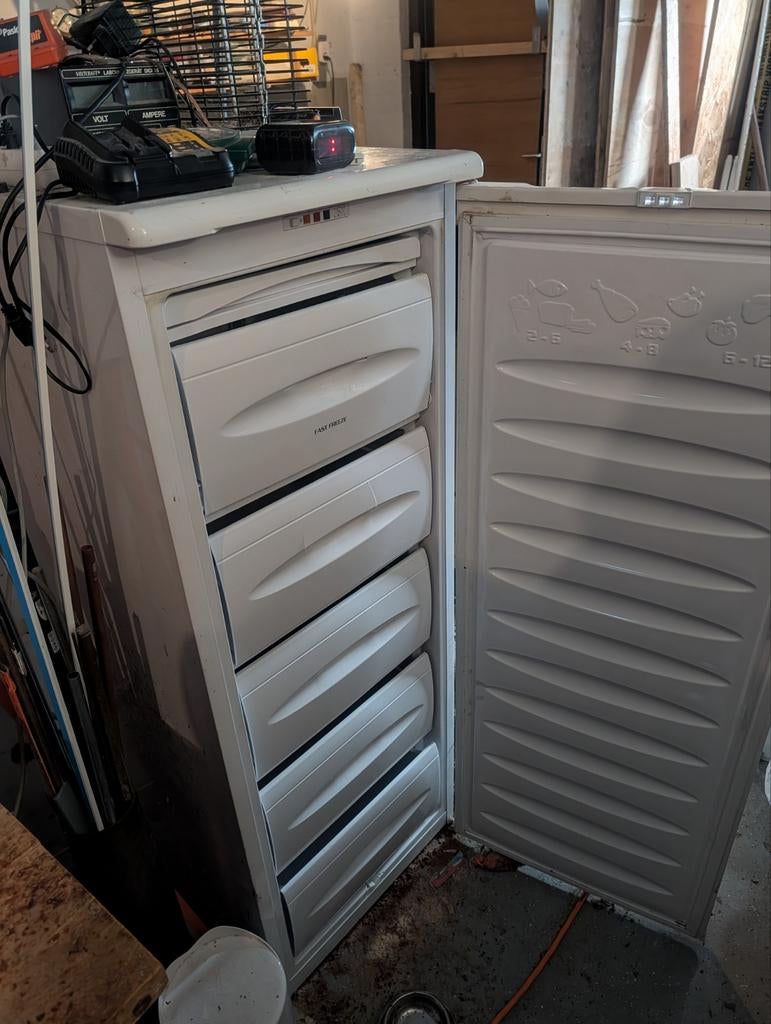 Beko vrijstaande vrieskast - Gebruikt, Witgoed en Apparatuur, Vriezers en Diepvrieskisten, Gebruikt, 140 tot 160 cm, Ophalen, Vrieskast