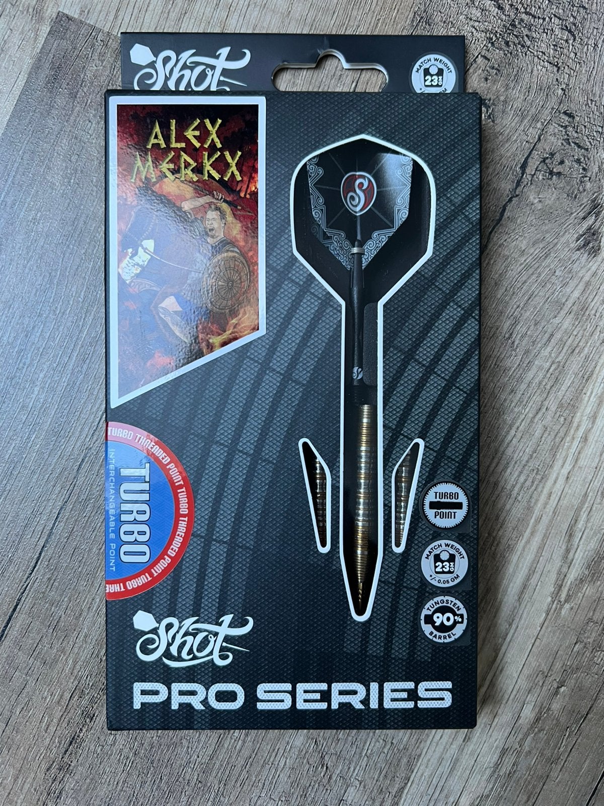 Shot darts Alexander Merkx nieuw 23 gram nieuw, Sport en Fitness, Ophalen of Verzenden, Nieuw, Pijlen