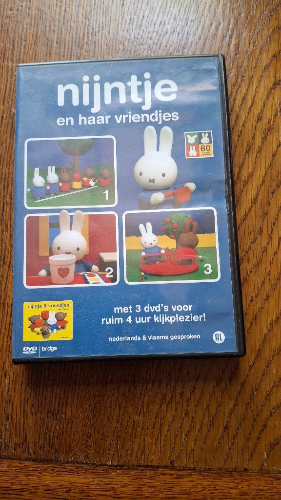 DVD Nijntje en haar vriendjes, Alle leeftijden, Ophalen of Verzenden, Zo goed als nieuw