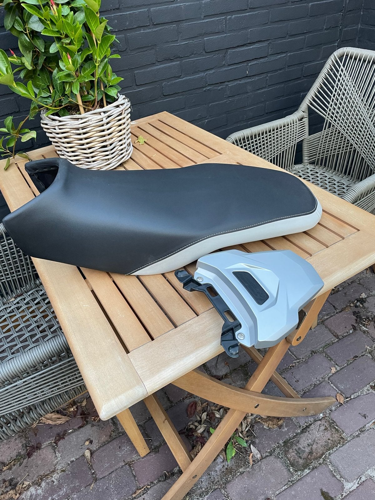 Rally zadel BMW R1200/1250 GS(A) compleet met achterdekje, Ophalen of Verzenden, Gebruikt