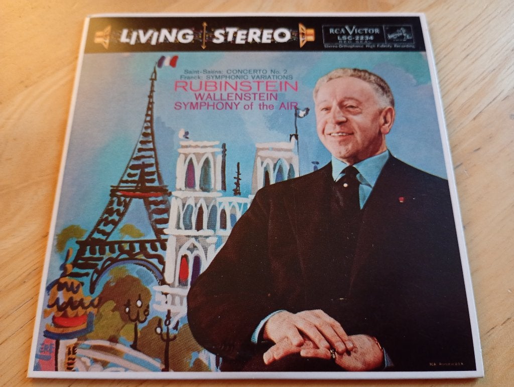 CD Arthur Rubinstein - Saint-Saëns: Concerto No. 2 / Franck, Verzenden, Romantiek, Zo goed als nieuw, Orkest of Ballet